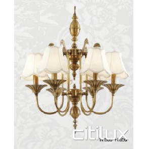 Penshurst Classic European Style Brass Pendant Light Elegant Range Citilux