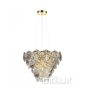 Peria 6 Lights Pendant Gold Citilux