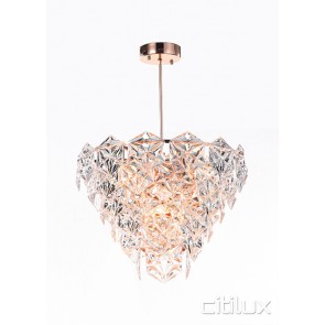 Peria 6 Lights Pendant Rose Gold Citilux