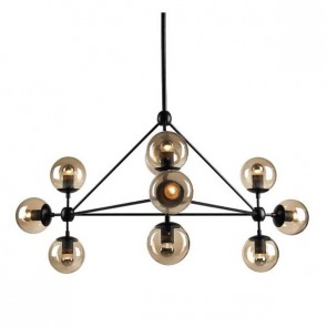 Replica Jason Miller Modo Chandelier - 10 Bulb - Pendant Light - Citilux