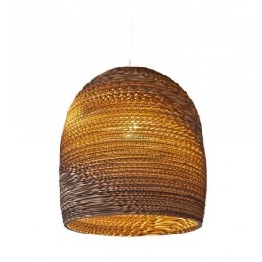 Replica Recycled Cardboard Pendant lights -Bell - Pendant Light - Citilux