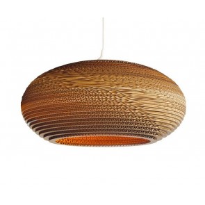 Replica Recycled Cardboard Pendant lights -Disc - Pendant Light - Citilux