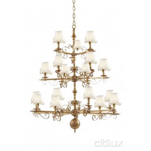 Riverview Classic European Style Brass Pendant Light Elegant Range Citilux