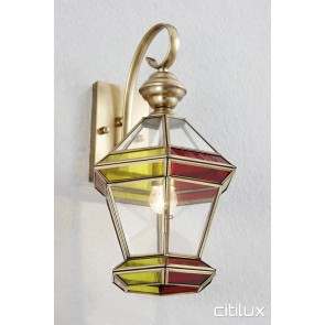 Roseville Chase Classic Outdoor Brass Wall Light Elegant Range Citilux