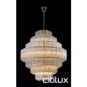 Takela 18 Lights Chandelier Gold Citilux