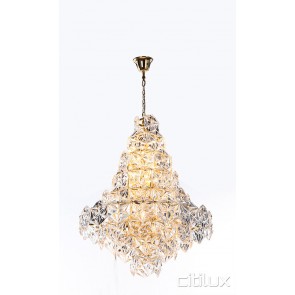 Tiffani 12 Lights Pendant Gold Citilux