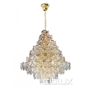 Tiffani 17 Lights Pendant Gold Citilux