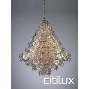 Tiffani 17 Lights Pendant Rose Gold Citilux