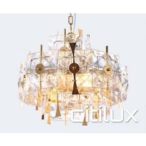 Varvara 6 Lights Pendant Gold Citilux